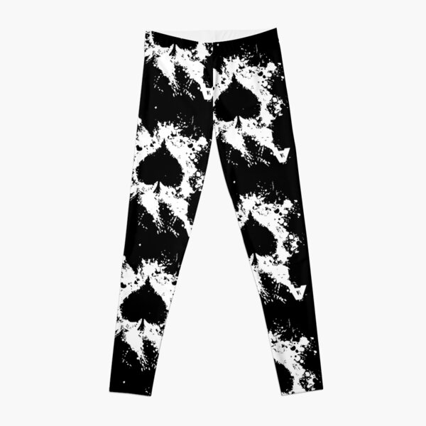 Ace of Spades Leggings for Sale by BuksDesigns