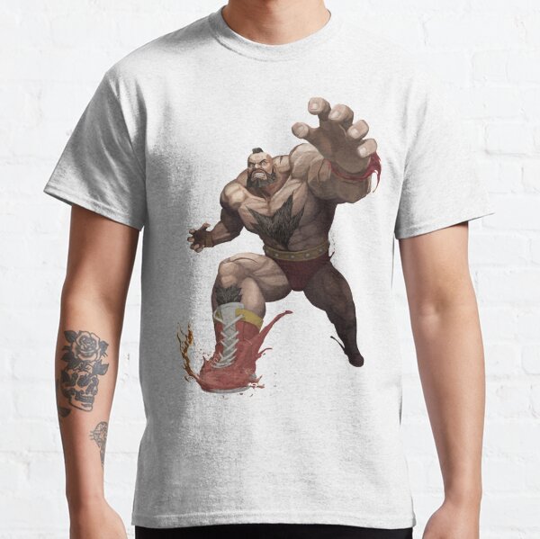 T-Shirt ROCKINSTONE Chun Vs Zangief Fight para Homem (S)