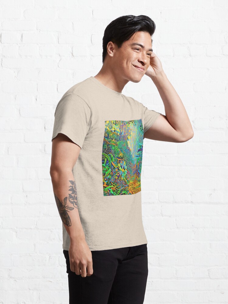 Alternate view of DeepStyle abstraction Classic T-Shirt