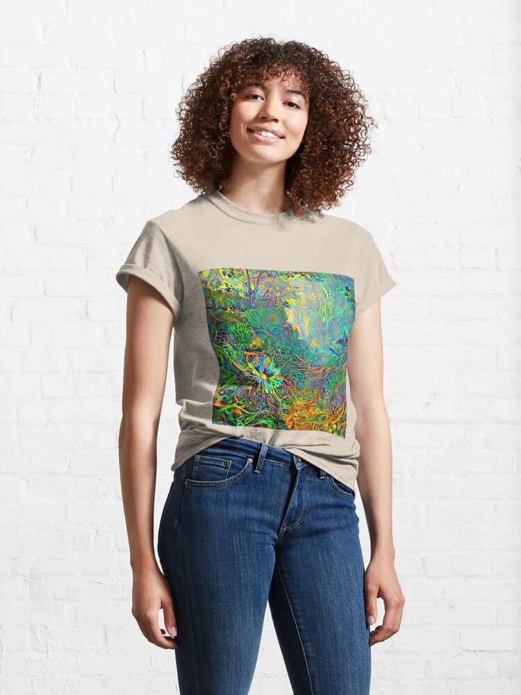 Alternate view of DeepStyle abstraction Classic T-Shirt