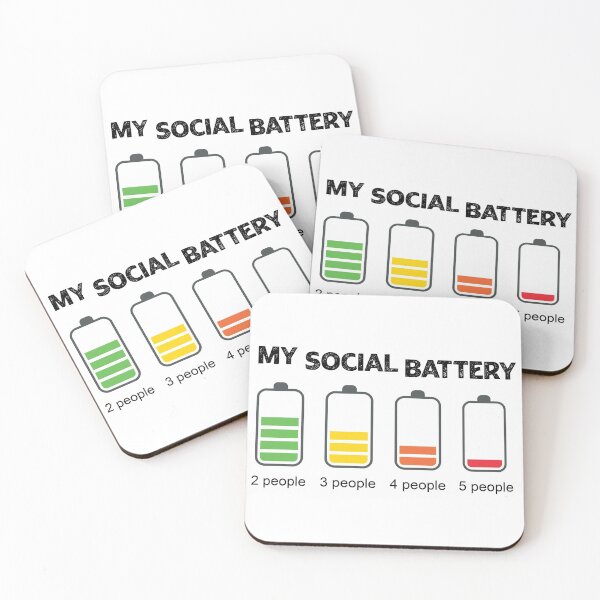 Item preview, My Social Battery designed and sold by Ras-man93.