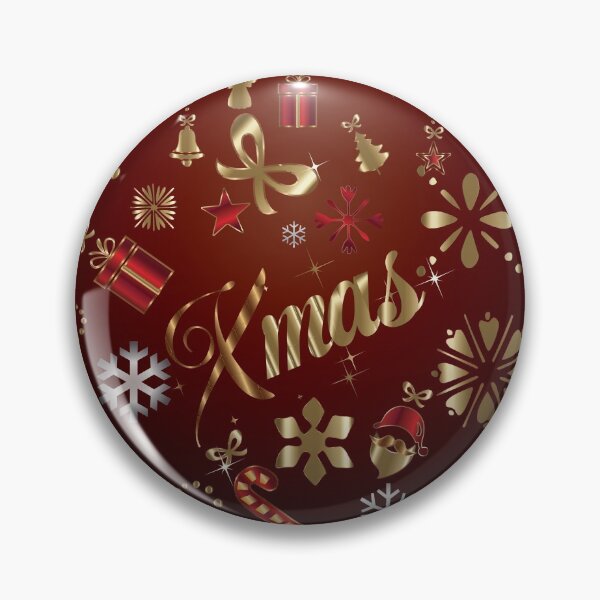 Item preview, Xmas Pattern ( Golden Christmas Decoration)  designed and sold by Nobiya.