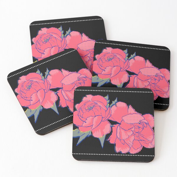 Item preview, Pink Peonies for Black designed and sold by AriadneSullivan.