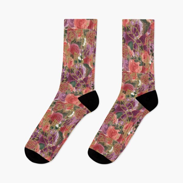 Item preview, Purples and Reds Floral designed and sold by LusterGear.