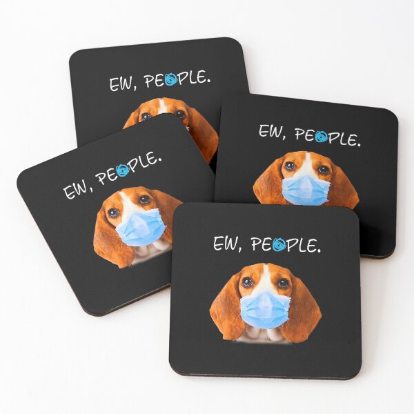Item preview, Ew People Dog Face Mask designed and sold by Chiquitamcghee.
