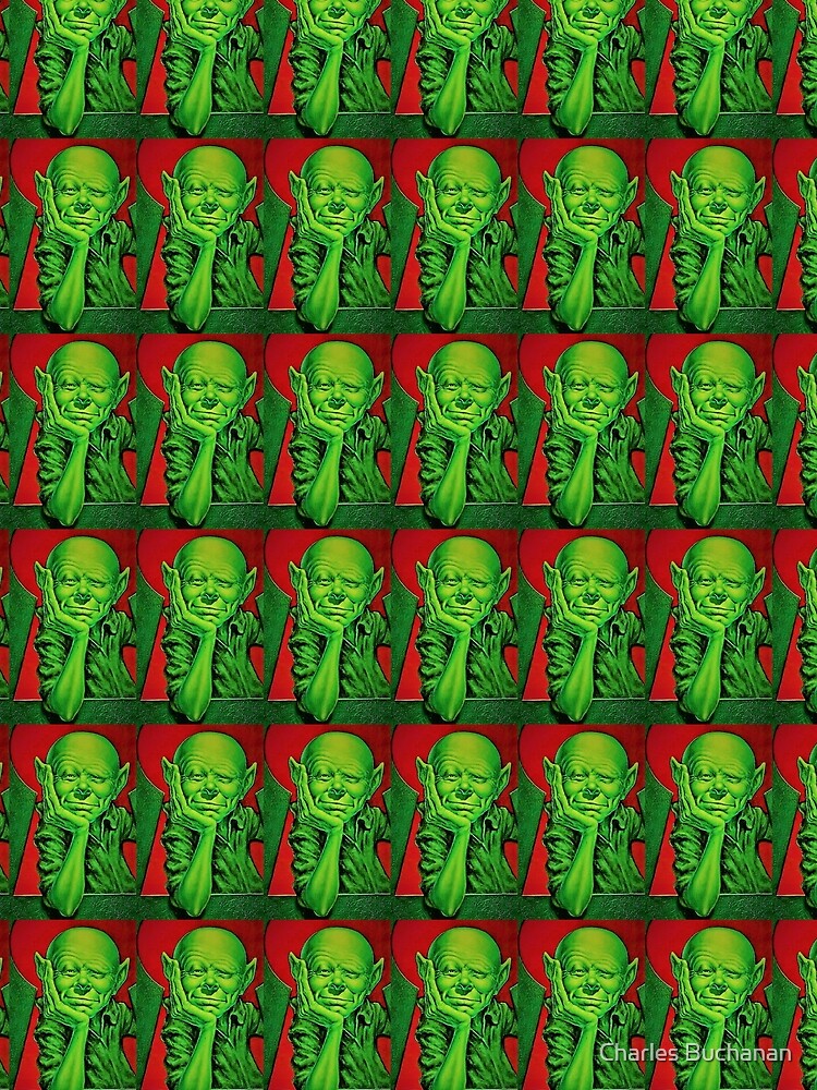 Thumbnail 3 of 3, Scarf, Little alien designed and sold by Createaline.
