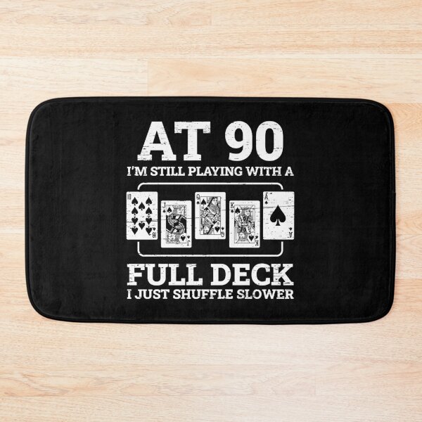 Item preview, Funny 90th Birthday 90 Year Old Cards Party Celebration Poker Card Game Celebrate 90 Years Old Blow Candle designed and sold by shirti.