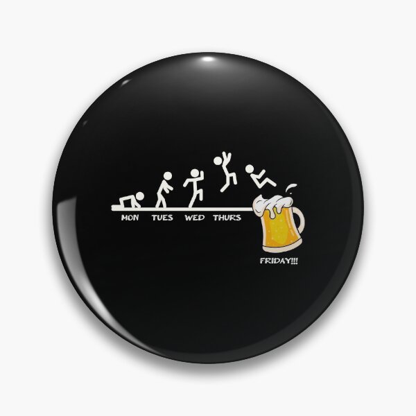 Item preview, Thursday Friday Beer - Week Monday to Friday Funny Beer Week drink Gift Design & Gifts designed and sold by shirti.