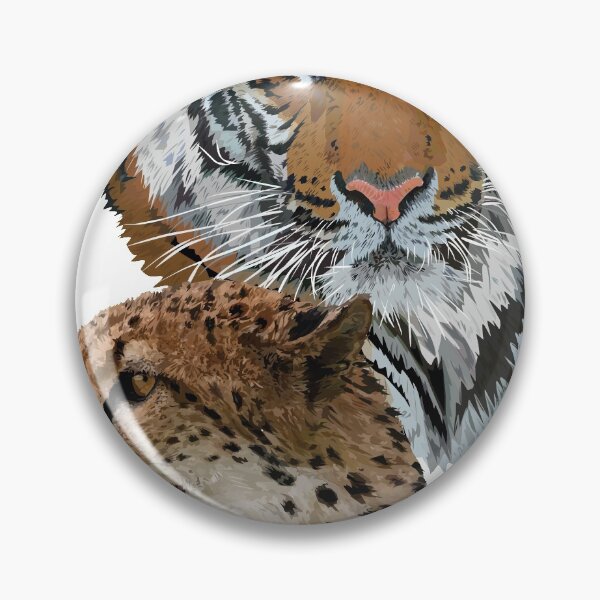 Item preview, Tiger and cheetah designed and sold by obscurite.