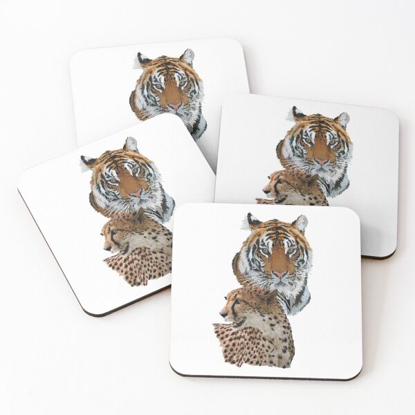Item preview, Tiger and cheetah designed and sold by obscurite.