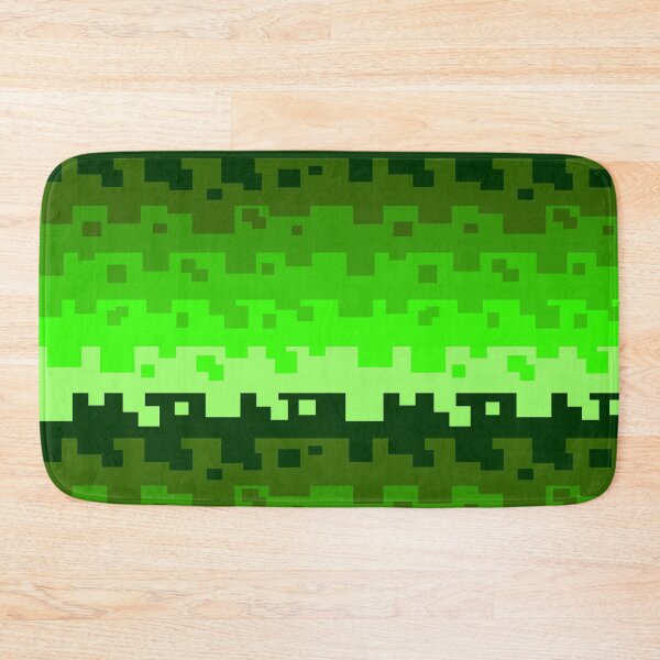 Item preview, Green Pixel Pattern designed and sold by Sixthsun.