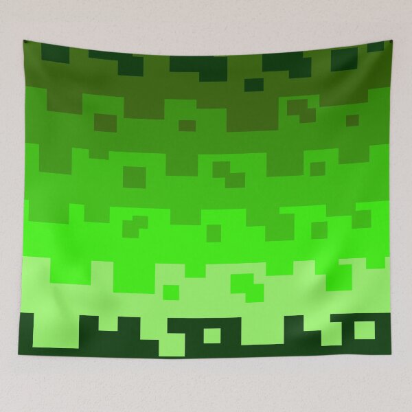 Item preview, Green Pixel Pattern designed and sold by Sixthsun.