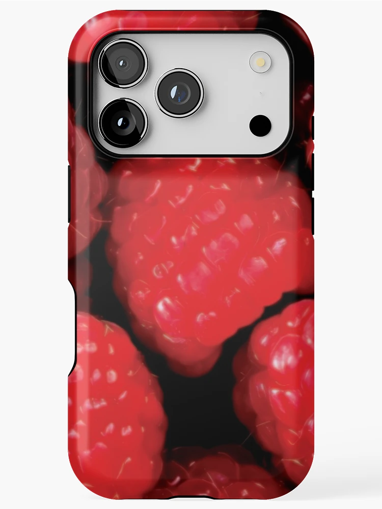 Thumbnail 1 of 4, iPhone Case, Raspberry Pattern designed and sold by StarsForgers.