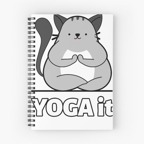 Item preview, YOGA Cat Fun Fitness designed and sold by CherryLolo.