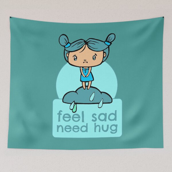 Item preview, feel sad need hug designed and sold by sandpiperstudio.