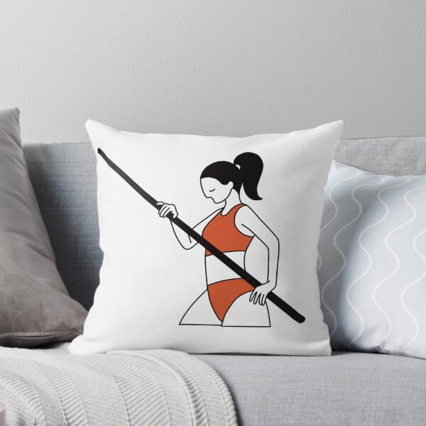 Item preview, Female Polevaulter designed and sold by line-on-line.