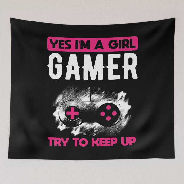 Item preview, Yes I'm A Gamer - Computer Player Girl Gift Idea Yes I'm A Gamer Girl Woman Design & Gifts designed and sold by shirti.