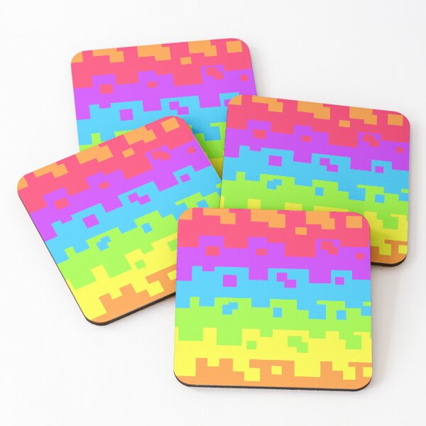 Item preview, Rainbow Pixel Pattern designed and sold by Sixthsun.