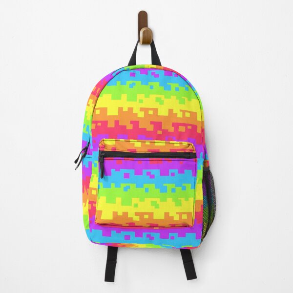 Item preview, Rainbow Pixel Pattern designed and sold by Sixthsun.