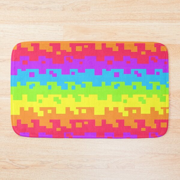 Item preview, Rainbow Pixel Pattern designed and sold by Sixthsun.