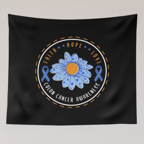 Item preview, Faith Hope Love Colon Cancer Awareness Colonoscopy Hospital Large Intestine Rectum Malignancy Colon Cancer designed and sold by shirti.