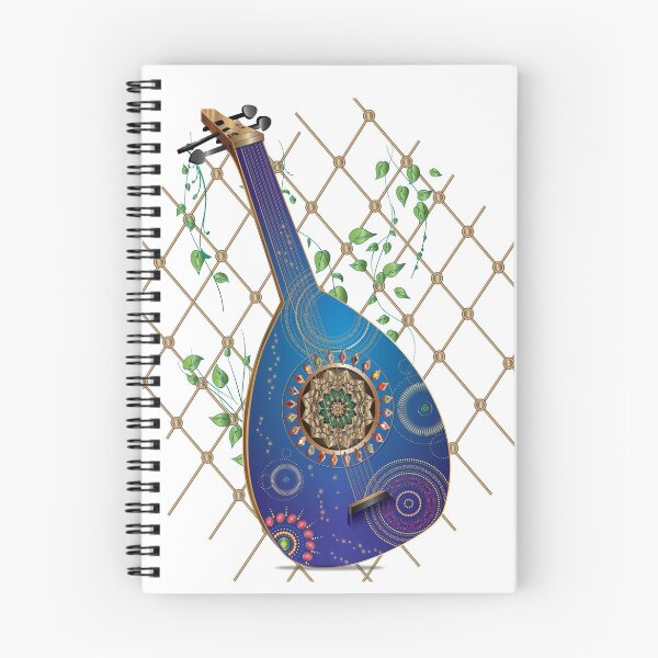 Item preview, Luxury Golden Oud Musical instrument (lute-type) designed and sold by Nobiya.