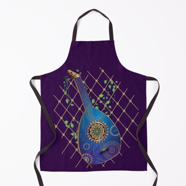 Item preview, Luxury Golden Oud Musical instrument (lute-type) designed and sold by Nobiya.