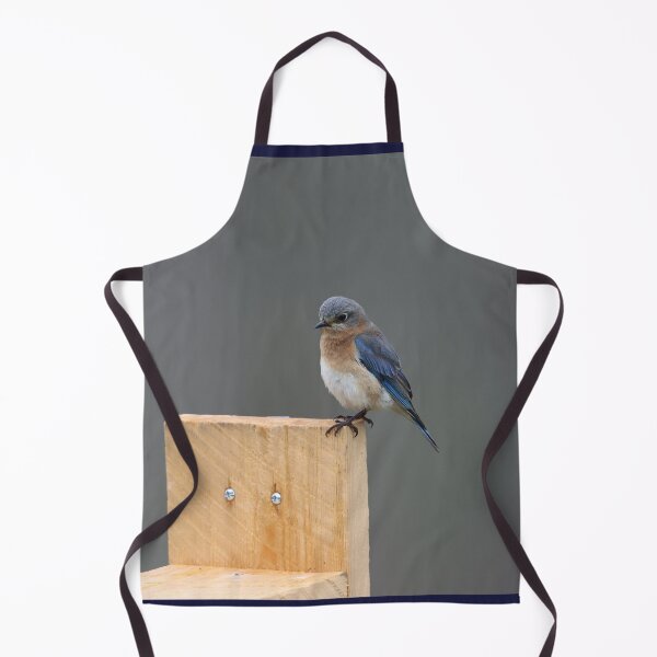 Item preview, Eastern Bluebird on a Corner designed and sold by LisaNaturePhoto.