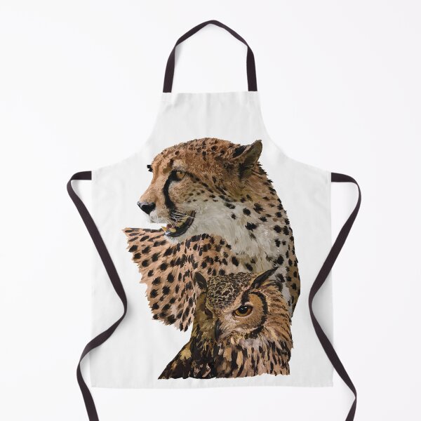 Item preview, Cheetah and owl designed and sold by obscurite.