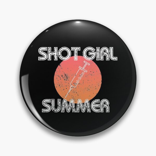 Item preview, Shot Girl Summer vaccinated Summer 2021 designed and sold by RainbowPandas.