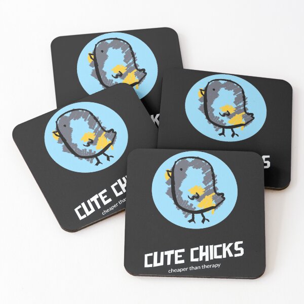Item preview, Cute Chicks Cheaper Than Therapy - Good Clucks designed and sold by Purrfecta.