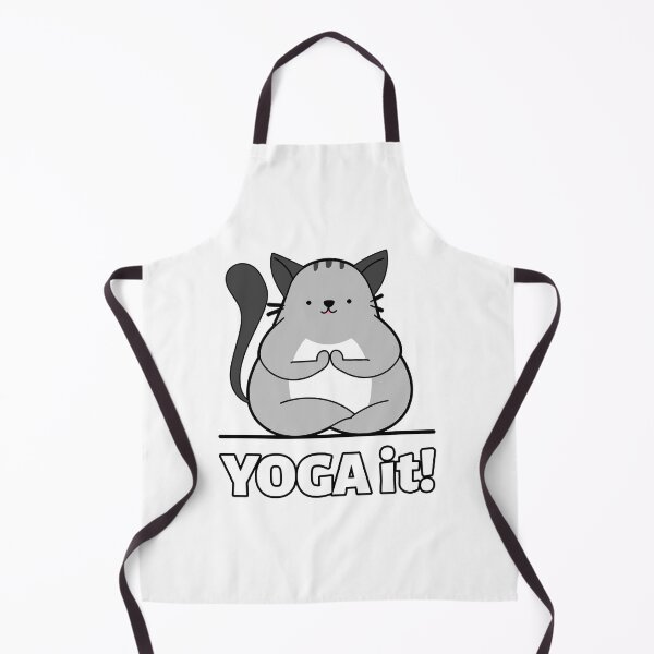 Item preview, YOGA Cat Fun Fitness designed and sold by CherryLolo.