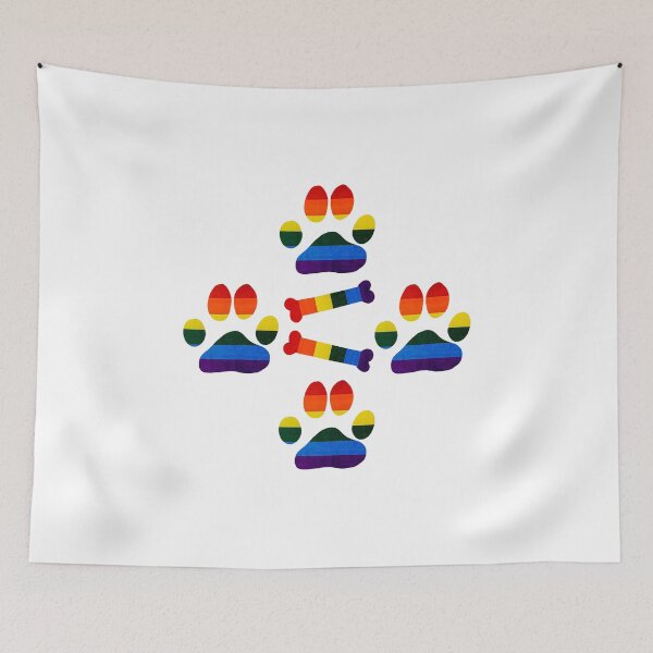Item preview, Rainbow Paws and Bones designed and sold by Lilmonsto.