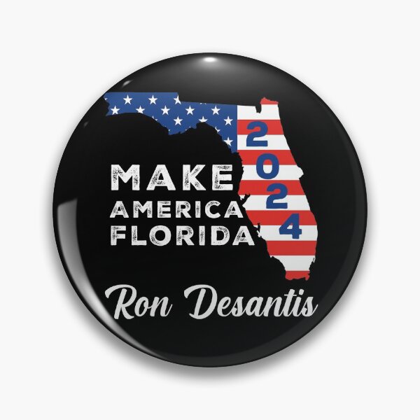 Item preview, Ron de Santis Make America Florida 2024 designed and sold by Rustic Valley Studio.