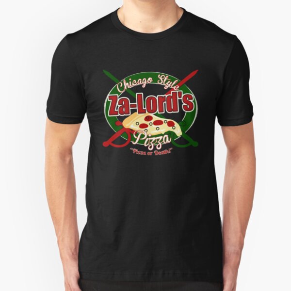 Pizza or Death! Slim Fit T-Shirt
