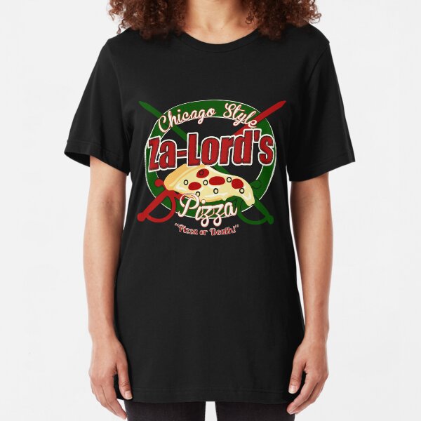 Pizza or Death! Slim Fit T-Shirt