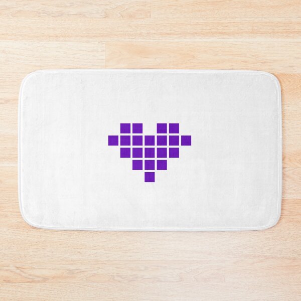 Item preview, Purple Pixel Heart designed and sold by Fwoosk.