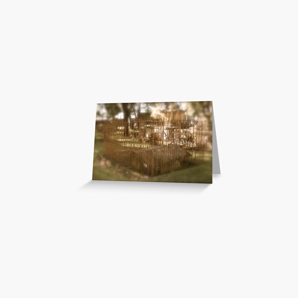 Gravestone. St Peters N.S.W. Greeting Card