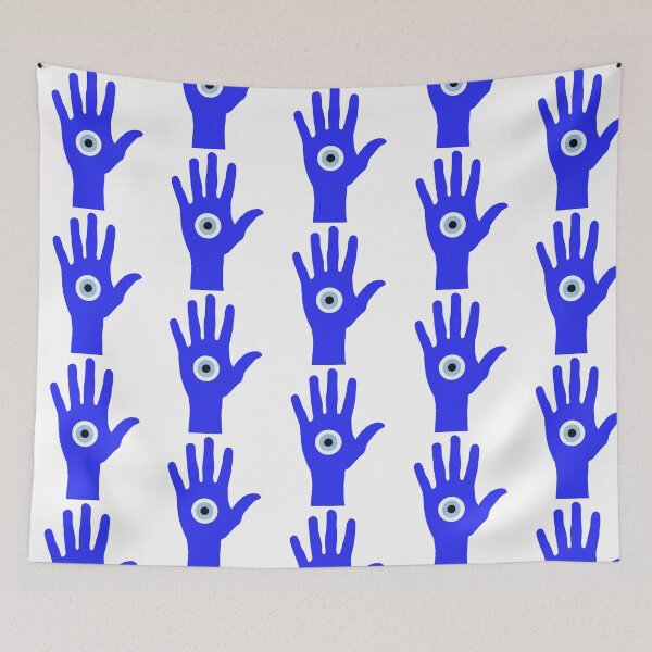 Item preview, Hand of hamsa evil eye designed and sold by Rustic Valley Studio.