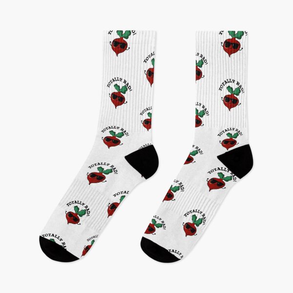 Item preview, Totally Rad Funny Veggie Radish Puns  designed and sold by punnybone.