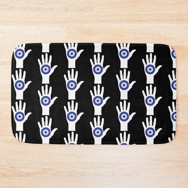 Item preview, Hand of hamsa evil eye designed and sold by Rustic Valley Studio.