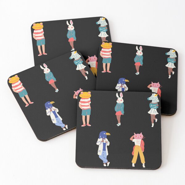 Item preview, animal people sticker pack designed and sold by heatedstitches.