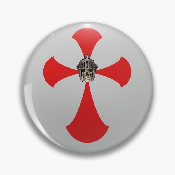 Item preview, Templar Skull Crusade Cross designed and sold by Daroun.
