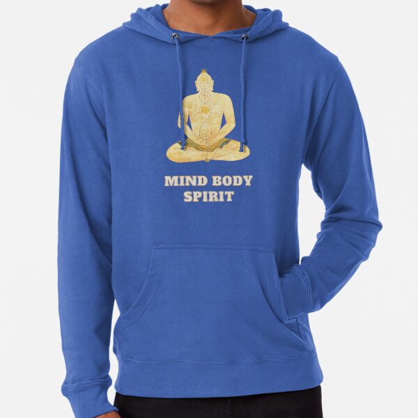 Buddhism Mind Body Spirit T-Shirt, Buddha Tee, Buddhist Gift, Buddhism Shirt, Buddha Lover Gifts Lightweight Hoodie