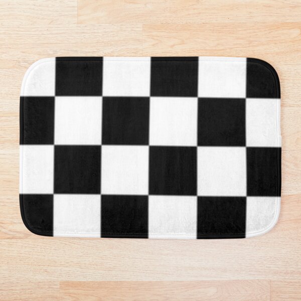 Item preview, Black and White Checkered board print designed and sold by TheCatmeow2000.