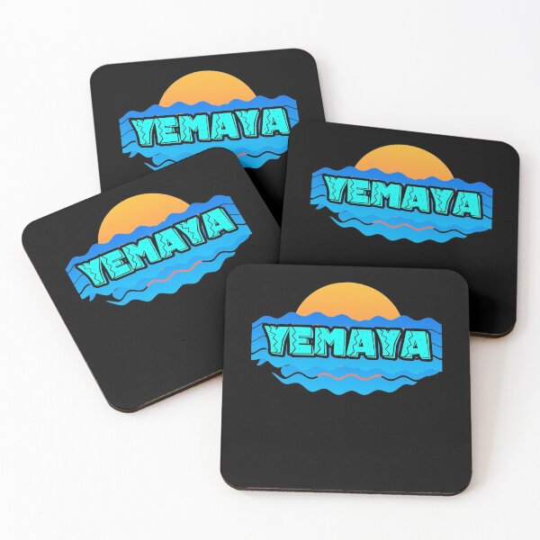 Item preview, Yemaya Beach Sunset African gods designed and sold by Rustic Valley Studio.