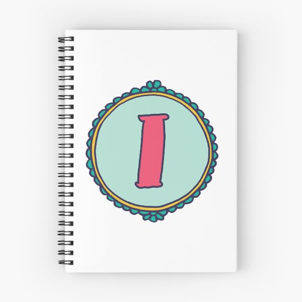 Item preview, IN015-I Letter I Monogram  designed and sold by DuckyRubin.