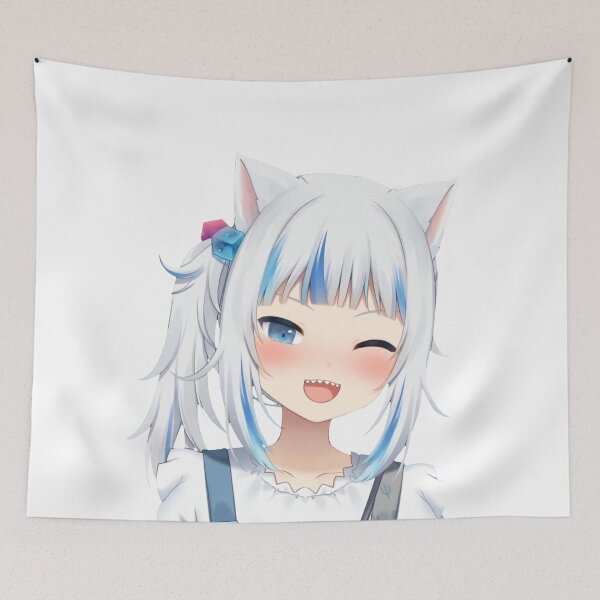 Item preview, Gawr Gura Cat Wink - Hololive #CatShark designed and sold by OshiOki.