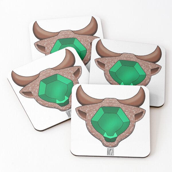 Item preview, Taurus Zodiac Bejeweled Emblem designed and sold by Nyasia-Celeste.