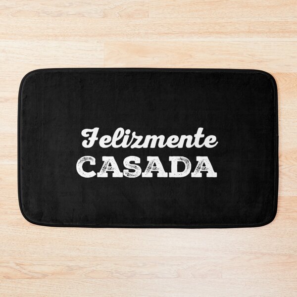 Item preview, Felizmente casada spanish happily married designed and sold by Rustic Valley Studio.